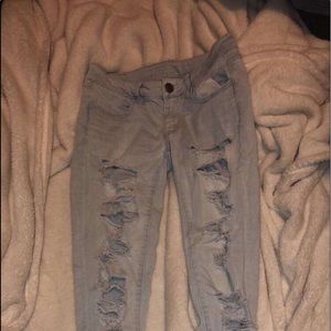 Size 4 ripped skinny jeans